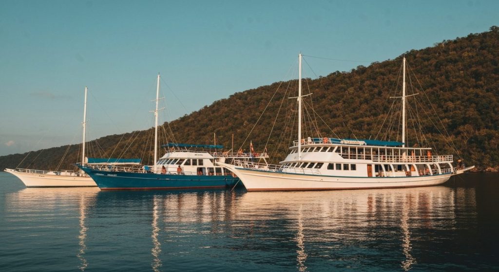 komodo yacht rental reviews — Photorealistic editorial travel photograph relevant to: The honest, operator-grounded auth
