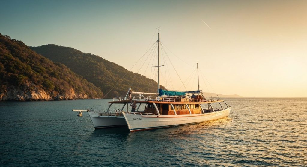 what to pack komodo yacht charter — Photorealistic editorial travel photograph relevant to: The honest, operator-grounde