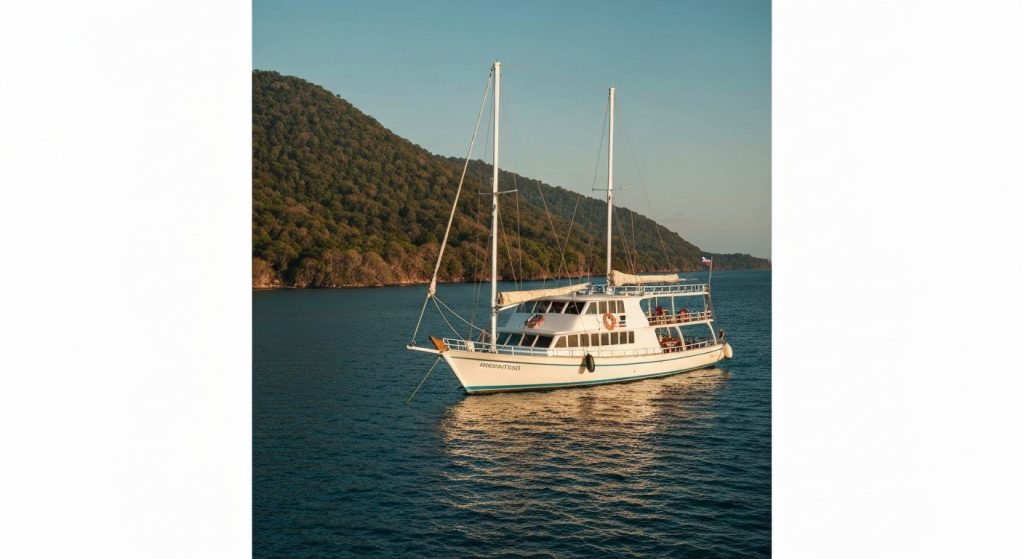 komodo yacht charter faq — Photorealistic editorial travel photograph relevant to: The honest, operator-grounded authori