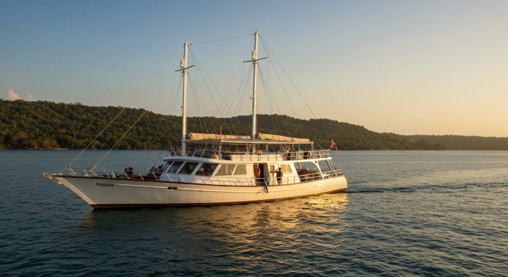 komodo yacht rental cost — Photorealistic editorial travel photograph relevant to: The honest, operator-grounded authori