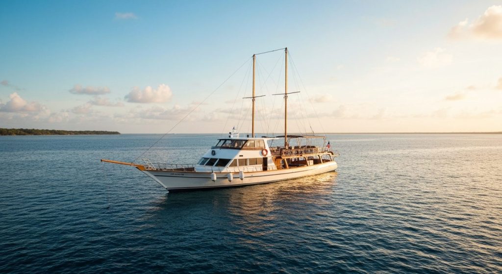 all-inclusive yacht rental komodo — Photorealistic editorial travel photograph relevant to: The honest, operator-grounde